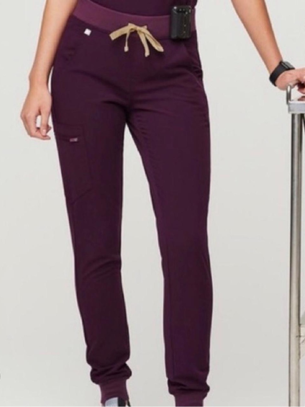 Figs Women's Zamora Deep Purple Rare Color Joggers
